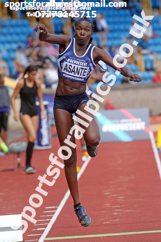 Womens triple jump, World Championship Team Trials, Alexander Stadium, Birmingham
